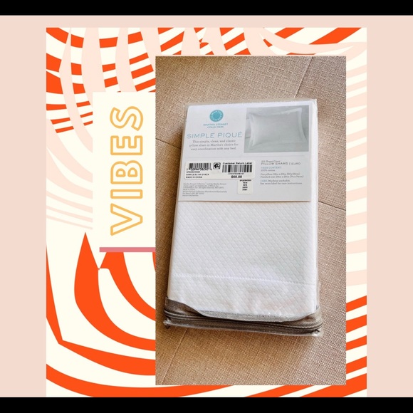 Martha Stewart pillow sham - Picture 2 of 2